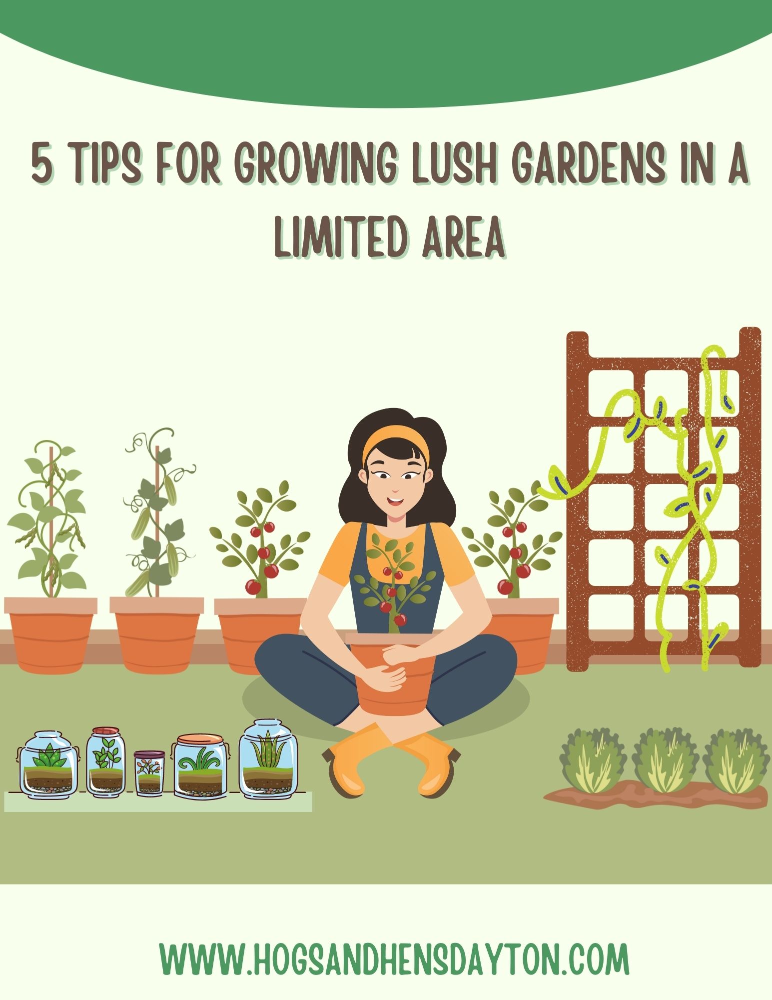 5 Tips for Growing Lush Gardens in a Limited Area